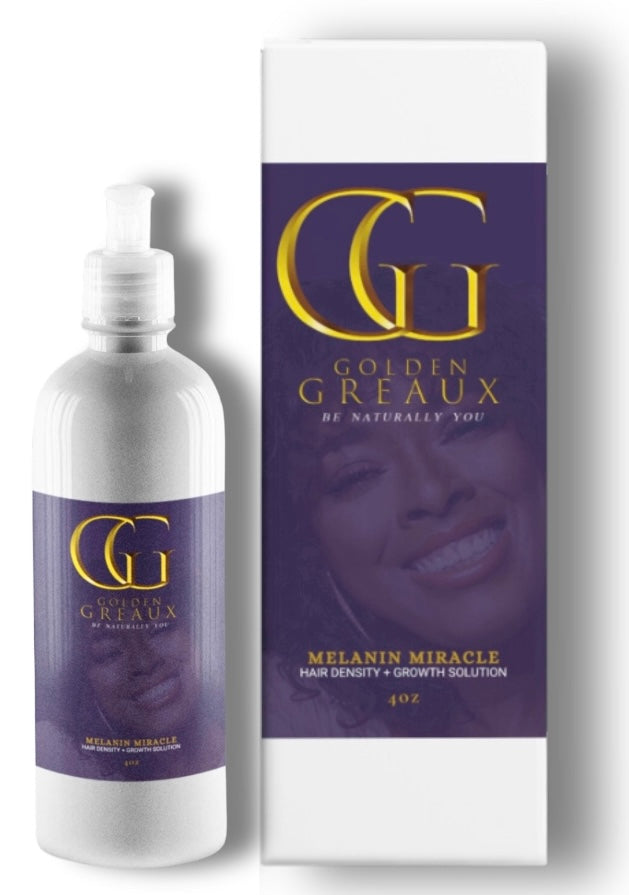 MELANIN MIRACLE Hair Density + Greaux Solution (Thicken ‘n Growth Formula) / 120mL